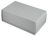 Enclosure with panel, polystyrene, color gray