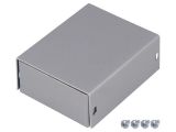 Кутия универсална, алуминий, цвят сив, 2/A.1