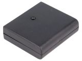 Кутия универсална, ABS, цвят черен, KM-19 BK