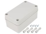 Enclosure universal, ABS, color gray, ABS C 65 G