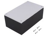 Кутия универсална, ABS, цвят черен, CP/3.23