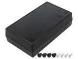 Кутия универсална, ABS, цвят черен, G1204B