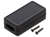 Кутия за USB, ABS, цвят черен