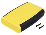 Enclosure universal, ABS, color yellow, 1553BYLBK