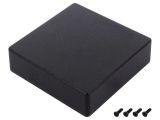 Кутия универсална, алуминий, цвят черен, 1590WQBK