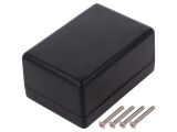 Кутия универсална, ABS, цвят черен, 1594BWBK