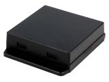 Кутия универсална, ABS, цвят черен, NUB808023BK