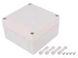 Кутия универсална, поликарбонат, цвят сив, PC 125/75 HG