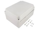 Кутия универсална, поликарбонат, цвят сив, PC 200/125 XHG