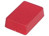 Кутия универсална, ABS, цвят червен