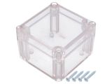 Enclosure universal, ABS, color translucent, Z111PH ABS