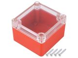 Enclosure universal, ABS, color red, Z111PH ABS RED