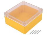 Enclosure universal, ABS, color yellow, Z59PH ABS YELLOW