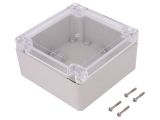 Enclosure universal, ABS, color light gray, ZP120.120.60JPHTMABS-PC
