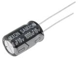 Capacitor, electrolyte, low impedance, 1000uF, 10V, THT, Ф10x16mm, EGT108M1AG16RRSHP