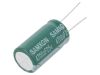 Capacitors, electrolyte, low impedance, 4700uF, 25V, THT, Ф16x30mm