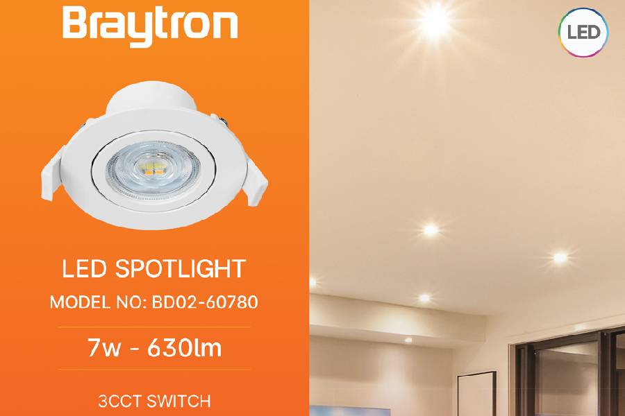 LED луна за вграждане BD02-60780