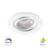 LED луна за вграждане BD02-60780, 220VAC,7W,750lm, 3в1 цвята,кръг,бяла - 1