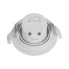 LED луна за вграждане BD02-60780, 220VAC,7W,750lm, 3в1 цвята,кръг,бяла - 3