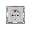 Power Electrical Socket, LM60021P, 250VAC, 16A, white - 1