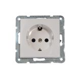 Power Electrical Socket, LM60021P, 250VAC, 16A, white