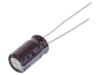 Capacitors, electrolyte, low impedance, 180uF, 6.3V, THT