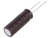 Capacitors, electrolyte, low impedance, 4700uF, 6.3V, THT