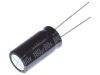 Capacitors, electrolyte, low impedance, 180uF, 80V, THT
