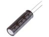 Capacitors, electrolyte, low impedance, 390uF, 80V, THT