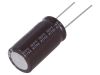 Capacitors, electrolyte, low impedance, 33uF, 315V, THT