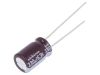Capacitors, electrolyte, low impedance, 330uF, 6.3V, THT