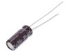 Capacitors, electrolyte, low impedance, 39uF, 25V, THT, Ф5x11mm