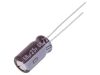 Capacitors, electrolyte, low impedance, 68uF, 25V, THT, Ф6.3x11mm