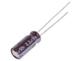 Capacitor, electrolyte, low impedance, 3.3uF, 50V, THT, Ф5x11mm