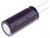 Capacitors, electrolyte, low impedance, 1000uF, 10V, THT, Ф8x20mm