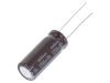 Capacitors, electrolyte, low impedance, 1200uF, 16V, THT, Ф10x27mm