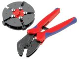 Crimping pliers 97 33 01, 0.5~6/0.5~6/0.25~6/0.25~6mm2