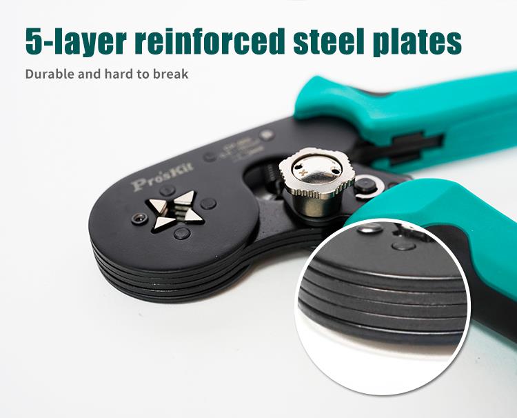 Crimping pliers, for cables, 0.5~16mm, CP-468, PRO'S KIT