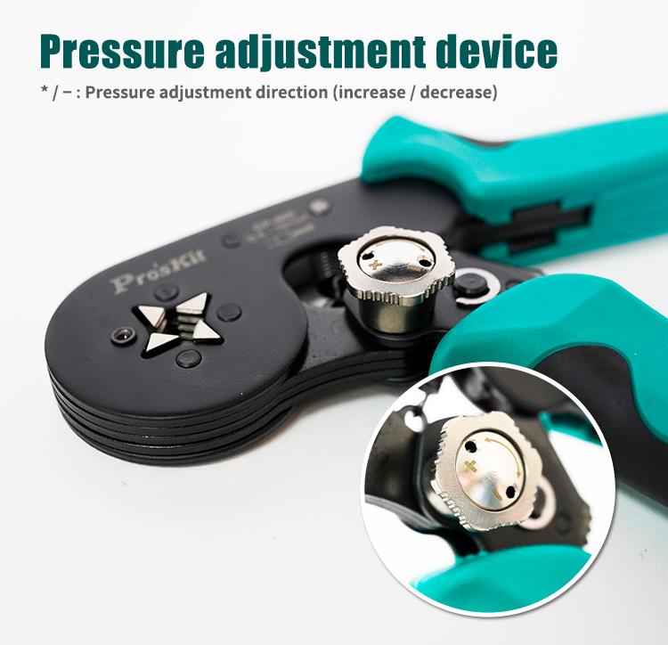 Crimping pliers, for cables, 0.5~16mm, CP-468, PRO'S KIT