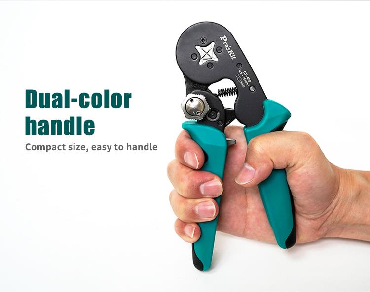 Crimping pliers, for cables, 0.5~16mm, CP-468, PRO'S KIT