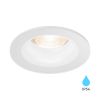 Арматура за вграждане TETRA-IP, кръгла, за халогенни и LED луни, бяла, GU10, BH03-02100, неподвижна - 1