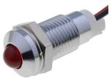 Indicator lamp LED, AMQD08/ALD504L030, 24VDC, red