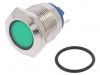 Indicator lamp LED, IND19-24G-C, 24VAC, green