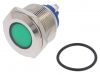 Indicator lamp LED, IND22-24G-S, 24VAC, green
