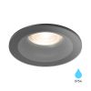 Арматура за вграждане TETRA-IP, BH03-02101,GU10,1x35W,IP54,черна, кръг - 1