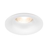 Арматура за вграждане TETRA-D, кръгла, за халогенни и LED луни, бяла, GU10, BH03-04050, неподвижна