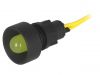 Indicator lamp LED, LKS220-Y, 230VAC, yellow, IP20