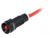 Indicator lamp LED, LR-D5-230AC, 230VAC, red, IP40