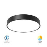 LED плафон, 36W, 230VAC, 3800lm, 3в1, IP20, BH16-04381, кръг