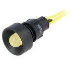 Indicator lamp LED, LY-D10-230AC, 230VAC, yellow, IP40